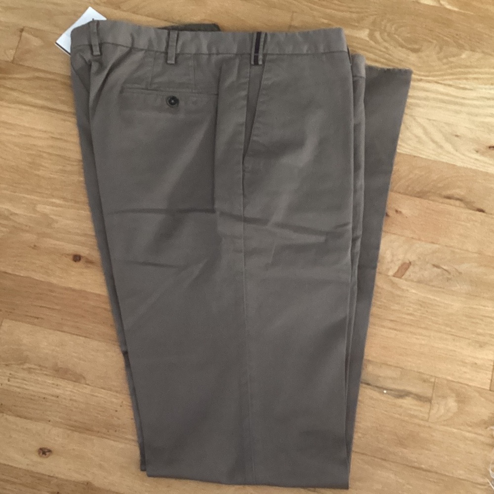 Pt01 Men's Chinos in dark khaki.  Size 38